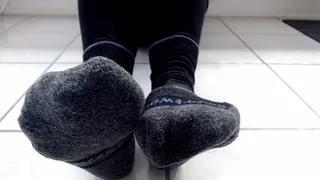 Toe Wiggling In Wool Socks