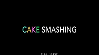 Cake Crushing for Foot Slave
