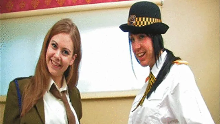 R133 - Jennie & Olivia, Your Uniforms Are Ruined!!