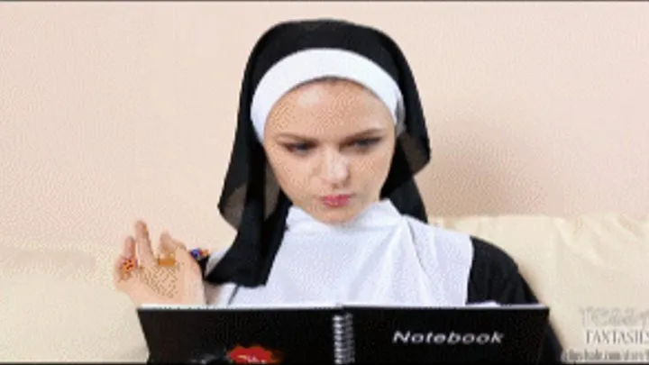 Vibrator for nun as the best way of helping!