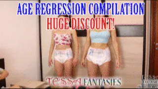 Age Regression Compilation #2! Part VI-X. HUGE DISCOUNT!