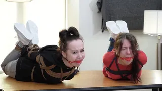 EXTREME HOGTIE SUFFERING: KIRA AND ARWEN COMPETITION