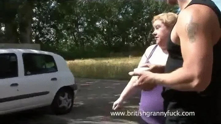 BBBW GRANNY DYLAN DEVERE FUCKED BY FIT YOUNG MECHANIC