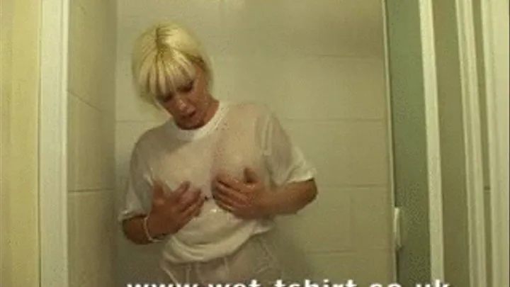 Loz Lorrimer wet tshirt shower