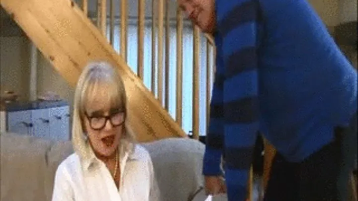 Jane Bond dirty |British Granny (GILF) is secretary who loves cock