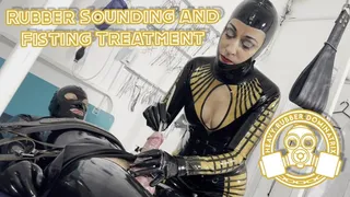 Rubber Sounding and Fisting Treatment