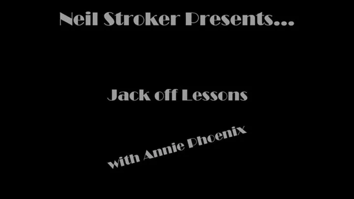 Jack Off Lessons with Annie Phoenix