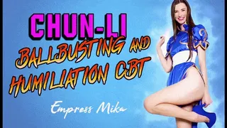 Chun-Li Ballbusting and Humiliation CBT