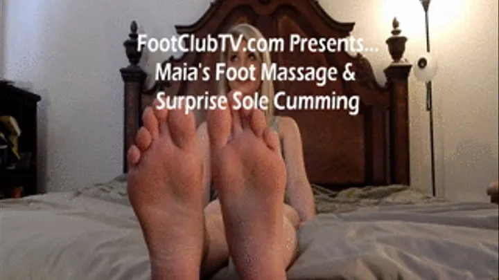 Maia's Foot Massage & Surprise Sole Cumming