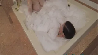 Sexy bubble bath time!