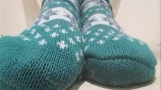 Winter Sock Play