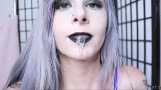 Goth Girl Spit & Lipstick Play