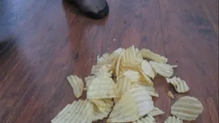 Black Stocking Potato Chip Crush