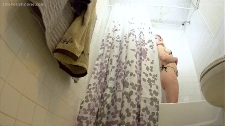 Shower Perv shrinks himself and regrets it