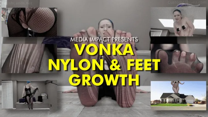 Vonka Nylon And Feet Growth