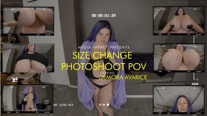 Size Change Photo Shoot