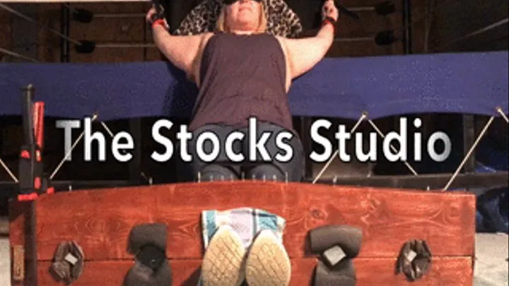 Lynn tickled in the stocks pt.1