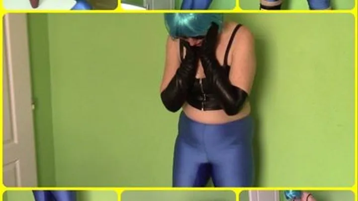 Desperate spandex leggings Mistress