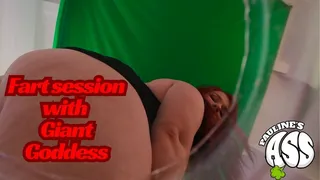 Fart session with Giant Goddess