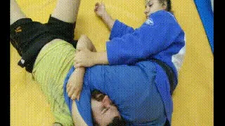 Gabi dominates Gi match