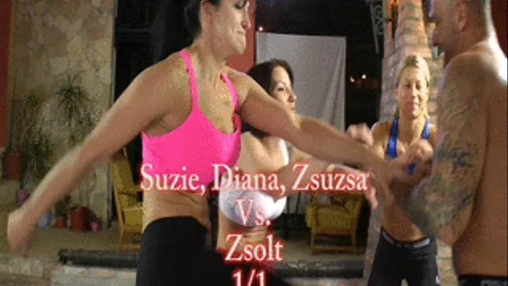 3 vs. 1 - Suzie, Diana, Zsuzsa - Part 1.