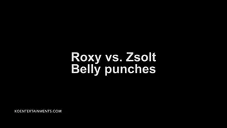 Roxy vs Zsolt, Belly Punches - 10'