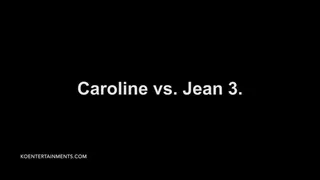 Caroline vs Jean 3 - 23'