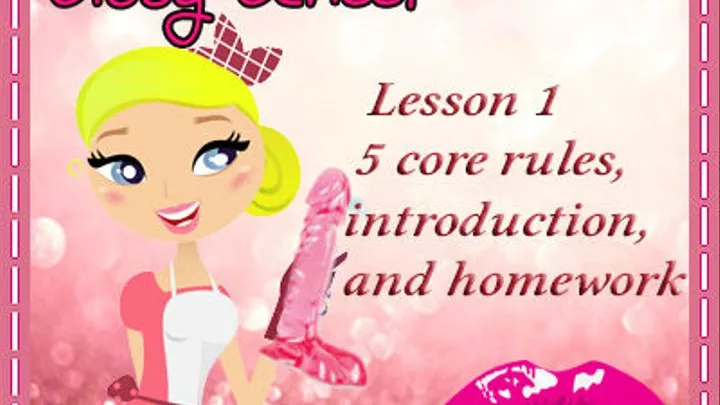 Vox Sissy School Lesson 1 - 5 core rules, introduction and homework mp3