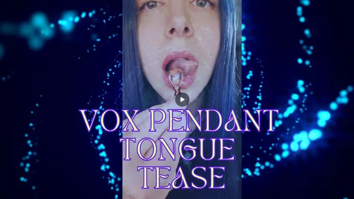 Vox Siren Mind Fuck Pendant Tongue Tease