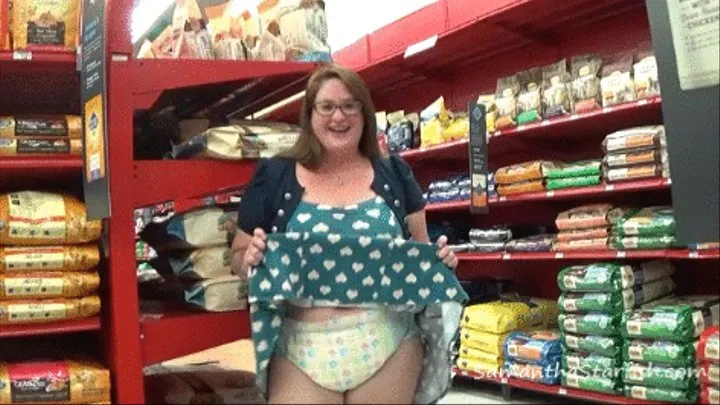 Filling My Diaper In A Pet Store!