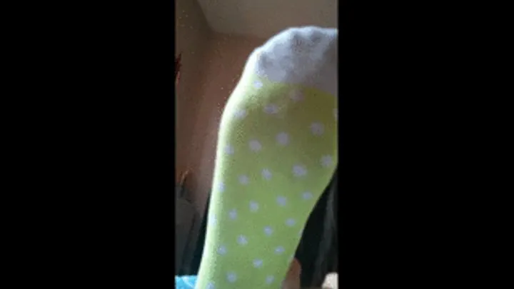 Jazzylyn's size 7 foot tease no audio