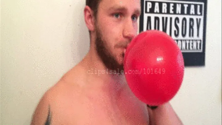 Maxwell Blowing Balloons Part5 Video1