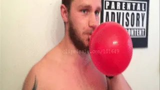 Maxwell Blowing Balloons Part5 Video1