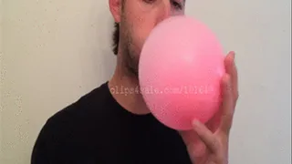 Luke Blowing Balloons w Popping Video 4