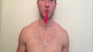 Chris Blowing and Popping Balloons Video2