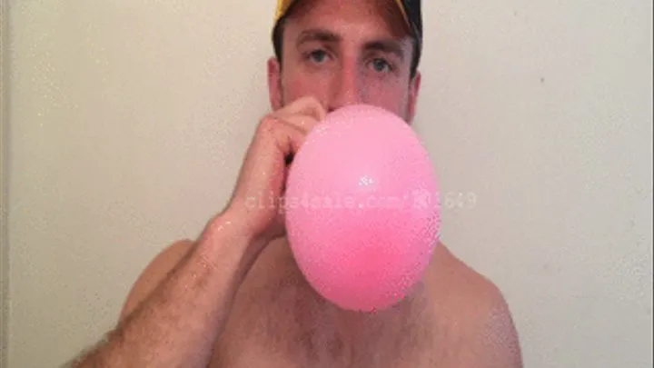 Chris Blowing and Airing Balloons Video4