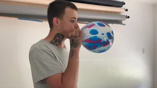 James D Blows Balloons and 1 Pop Video 1