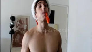 Logan Sexy Santa Popping Balloons Part3 Video1