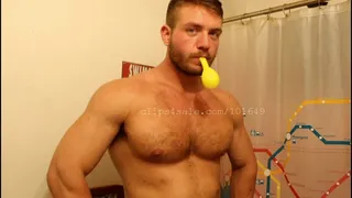 Aiden Blowing Balloons Video 2