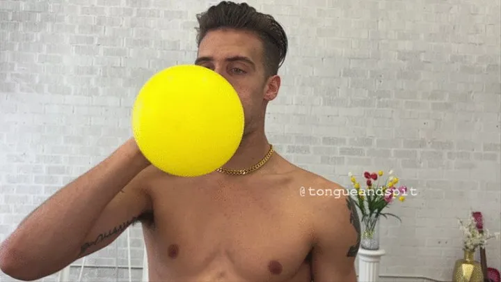 Jason Pierce Popping Balloons Video 1