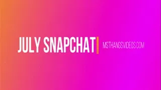 July XXX Snapchat Video