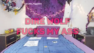 Dire Wolf fucks my ass