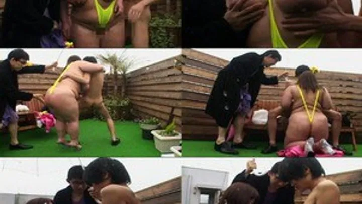 Two Men Worship Giant Tits Under the Rain! - Part 3 (Faster Download)