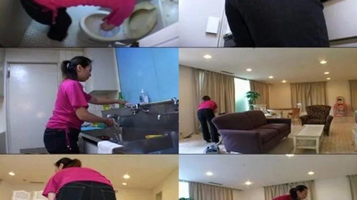 Jun Shows Her Fierceness in Cleaning the Entire House! - Part 2