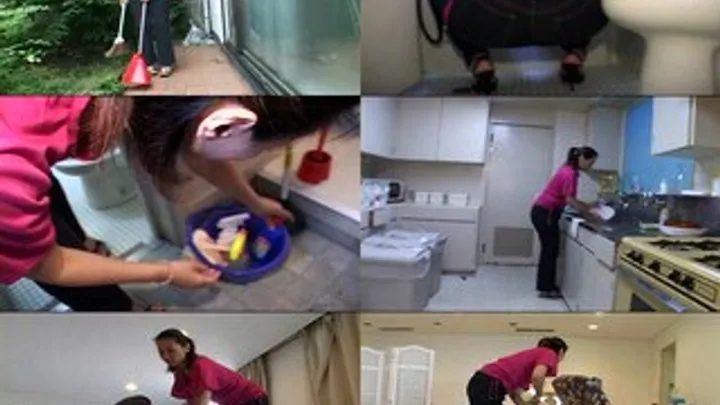 Jun Shows Her Fierceness in Cleaning the Entire House!