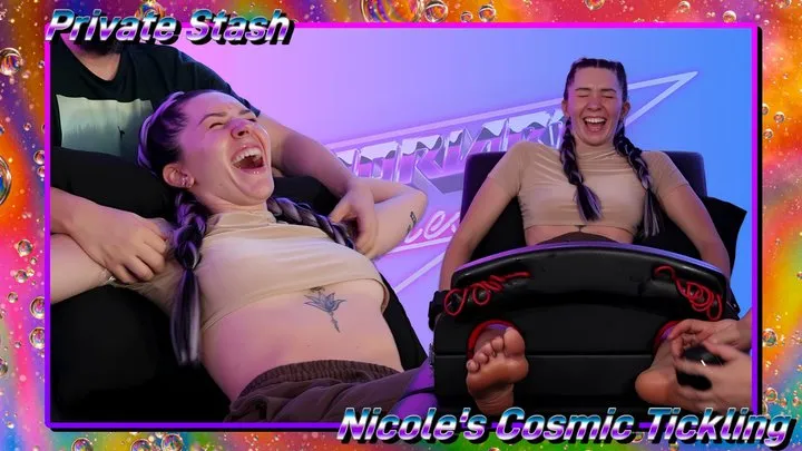 PRIVATE STASH - Nicole's Cosmic Full Body Tickling Experience!