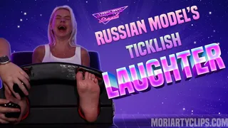 Russian Model Ana's Ticklish Laughter - Spontaneous Shoot!