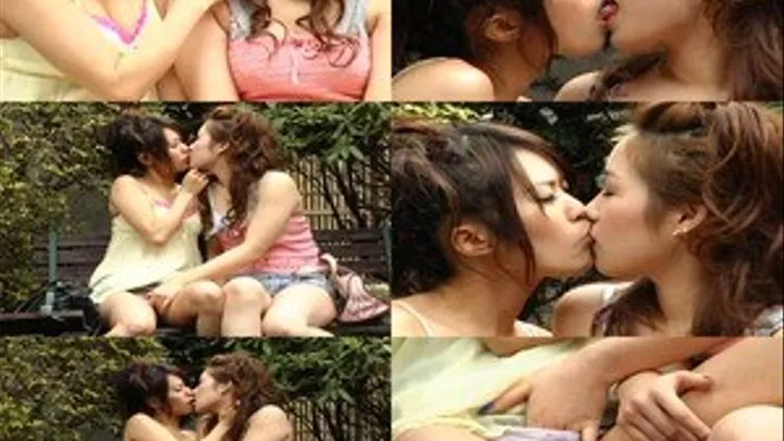 Kissing in the Park!