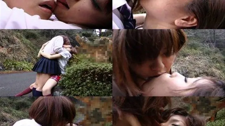 Lesbians Kiss in the Park! - Part 2