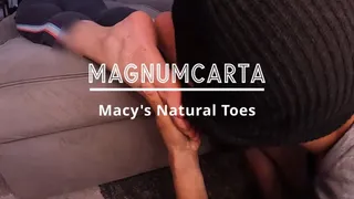 Macy natural toes